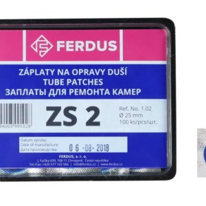 FERDUS Lepení-záplata ZS2 kulatá 25mm box 100ks
