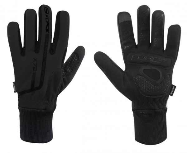 Force X72 černé rukavice zimní
