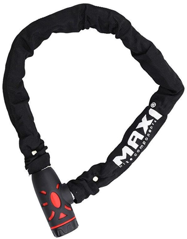 Max1 řetězový zámek 900x8 mm černý