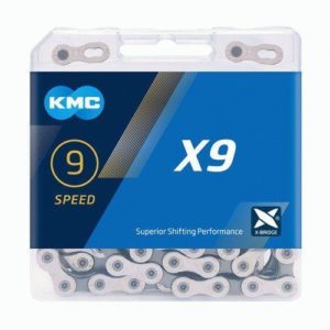 Kmc X9 Stříbrno/šedý BOX řetěz
