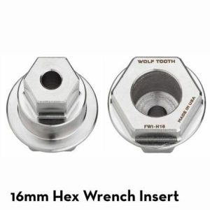 Wolf Tooth Nářadí Flat Wrench Insert 16mm Hex