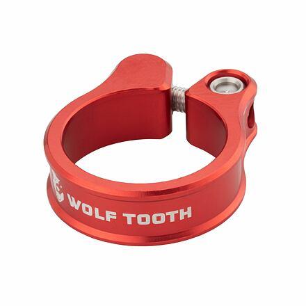 Wolf Tooth Sedlová Objímka 34.9mm Červená