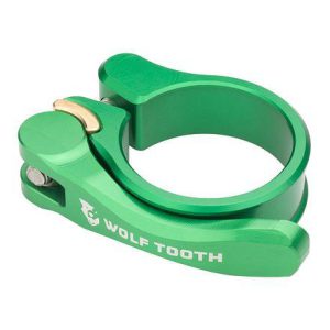 Wolf Tooth Sedlová Objímka 34.9mm Zelená Quick Release