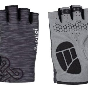 Kilpi TIMIS-U tmavě šedé unisex cyklistické rukavice