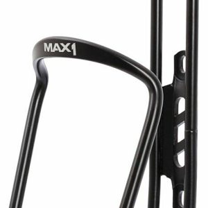 Max1 košík hliníkový černý matný