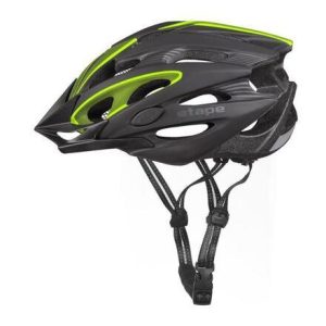 Etape Biker cyklistická helma černá-žlutá fluo