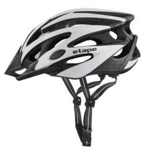 Etape Biker cyklistická helma stříbrná