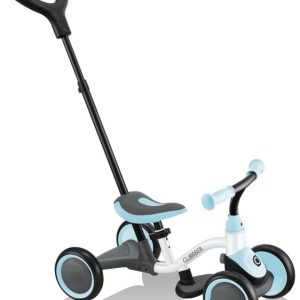 Globber Scooter - Learning Bike 3in1 - White / pastel Blue odrážedlo 3v1