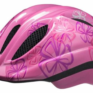 Ked Meggy II Trend pink flower cyklistická přilba