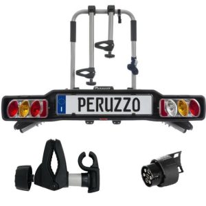Peruzzo Parma nosič na tažné zařízení 3 kola + držák 1.kola + adaptér el. přípojky zdarma