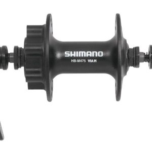 SHIMANO Náboj přední HBM475 černý kot. 6 děr 32 děr