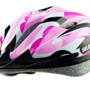 Sulov Jr-race-g růžová dětská cyklo helma