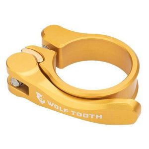 Wolf Tooth sedlová objímka 31.8mm Zlatá Quick Release