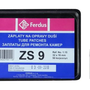 Ferdus ZS-9 32X16mm BOX 50KS záplaty