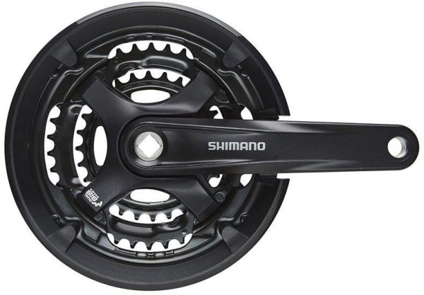 Shimano Tourney FC-TY301 42/34/24 černé 170mm kliky
