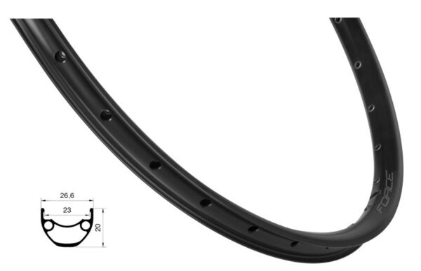 Force Ráfek XC DISC 584x23