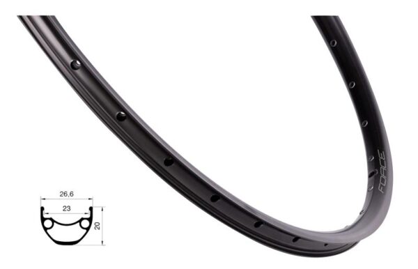 Force Ráfek XC DISC 622x23