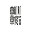 AMS ochranné polepy - EXTRA - Clear/Maori - Obrázek 2