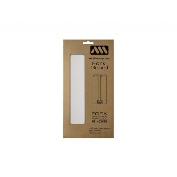 AMS ochranné polepy - FORK - Clear/Silver