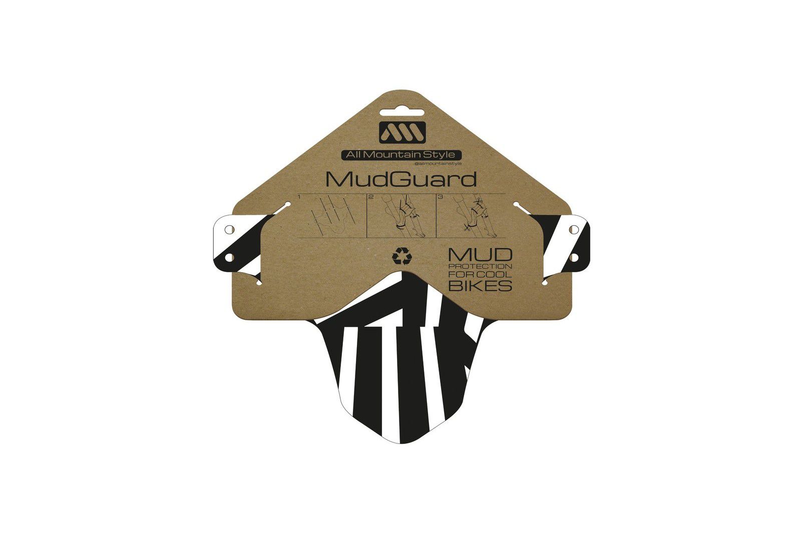 Blatníček AMS Mud Dazzle/Black - Obrázek 2