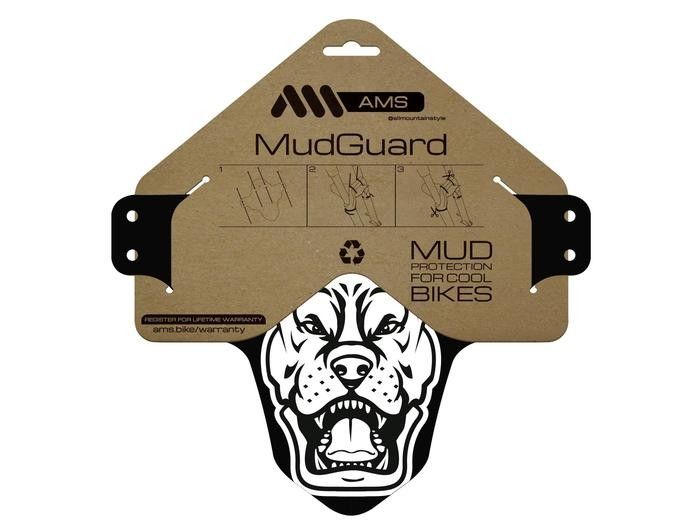 Blatníček AMS Mud White/Pitbull - Obrázek 2