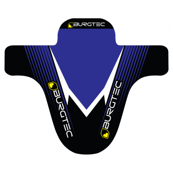 Blatníček Burgtec Moto Mudguard Provedení blatníku: Blue/Black Decal