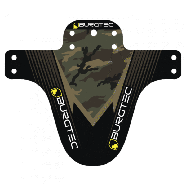Blatníček Burgtec Moto Mudguard Provedení blatníku: Camo/Black Decal