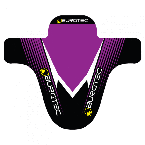 Blatníček Burgtec Moto Mudguard Provedení blatníku: Purple/Black Decal