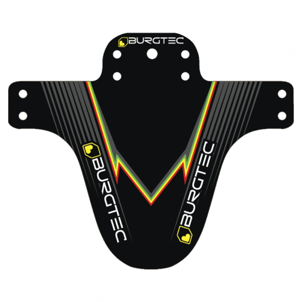 Blatníček Burgtec Moto Mudguard Provedení blatníku: Rasta Decal