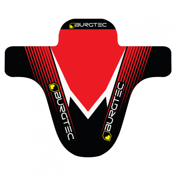 Blatníček Burgtec Moto Mudguard Provedení blatníku: Red/Black Decal