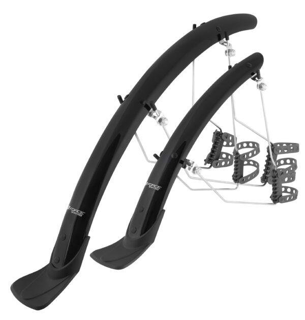 Blatníky FORCE WIN38 Aluflex 28" + vzpěry - černé