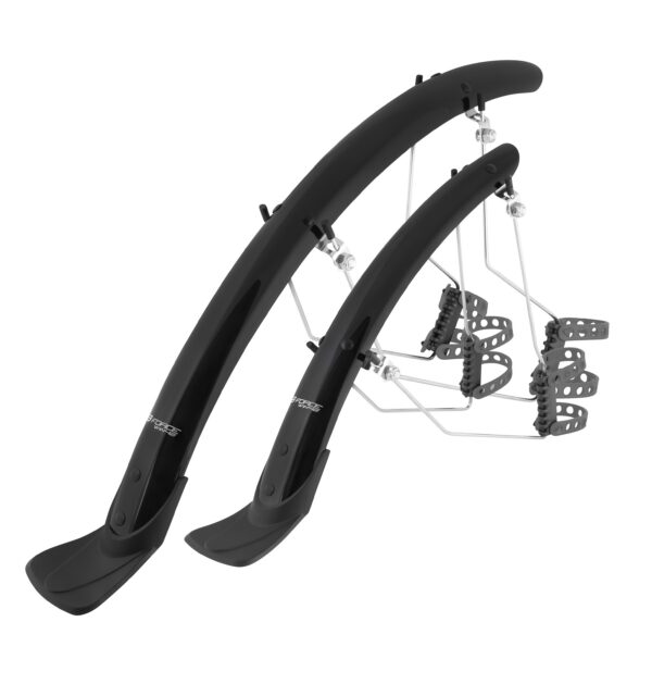 Blatníky FORCE WIN42 Aluflex 28" + vzpěry - černé