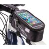 Brašna M-WAVE přední na mobil - černá - Obrázek 2