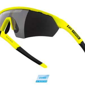 Brýle FORCE ENIGMA fluo mat. - černá skla