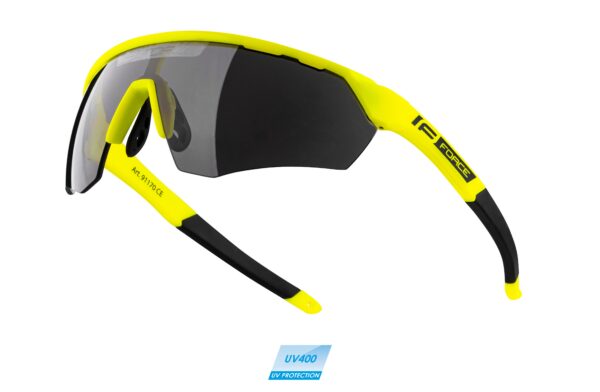 Brýle FORCE ENIGMA fluo mat. - černá skla