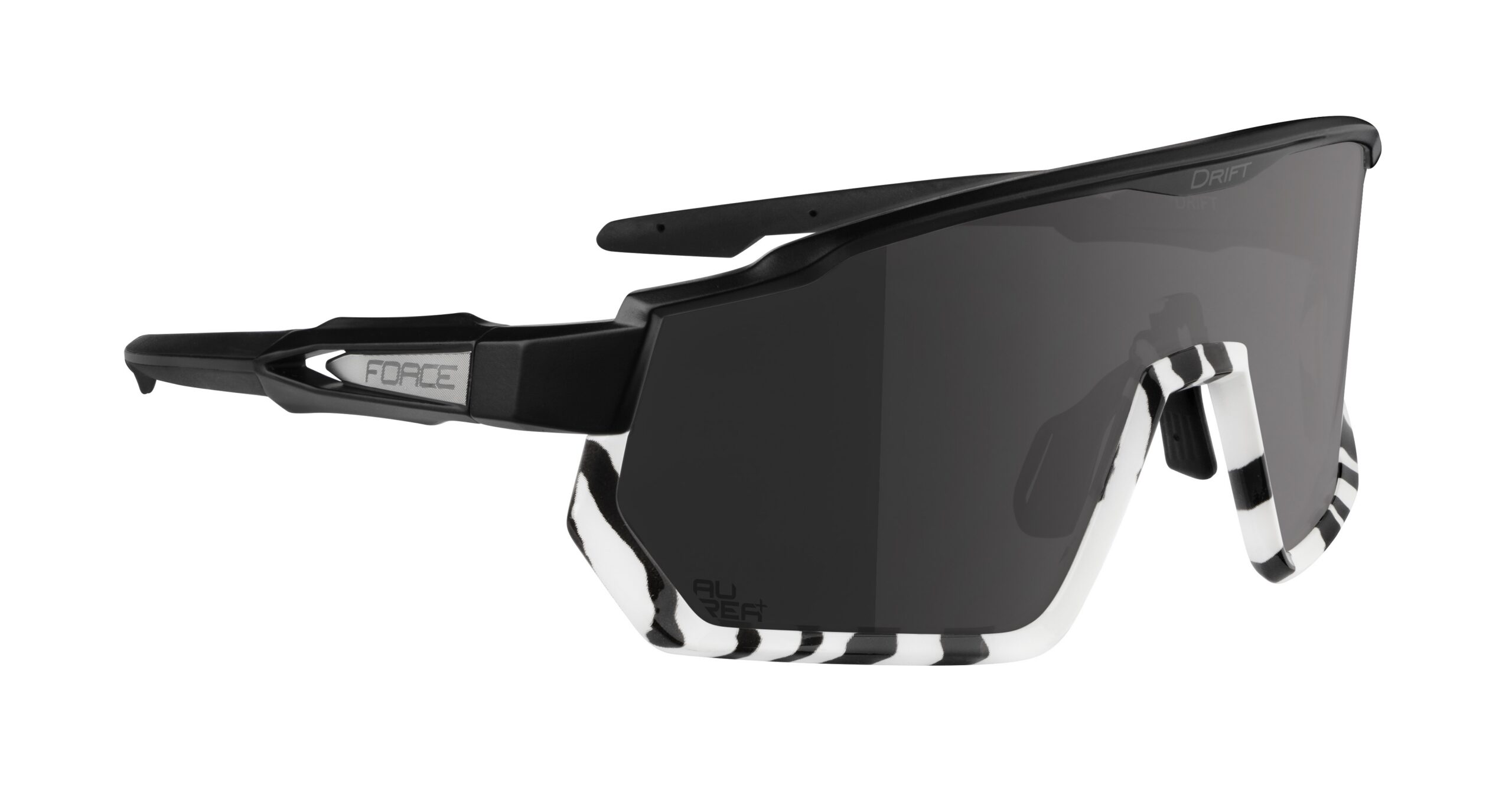Brýle Force DRIFT černo-zebra - černé kontrast.sklo - Obrázek 2