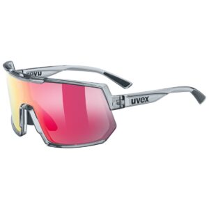 Brýle UVEX Sportstyle 235 - Smoke trans./mir. red