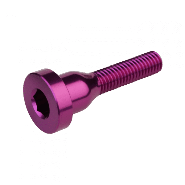 Burgtec Top Cap - šroub krytky hlavového složení Barva: Purple Rain