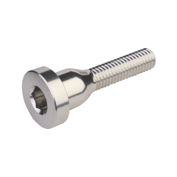 Burgtec Top Cap - šroub krytky hlavového složení Barva: Rhodium Silver