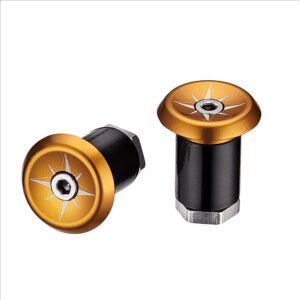 CICLOVATION zátky do řidítek Lock-In Vortex bronzová