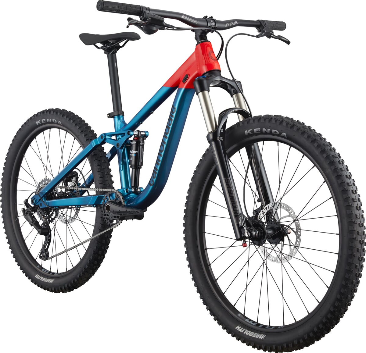 Celoodpružené dětské kolo Cannondale Habit 26 - Deep Teal - Obrázek 2