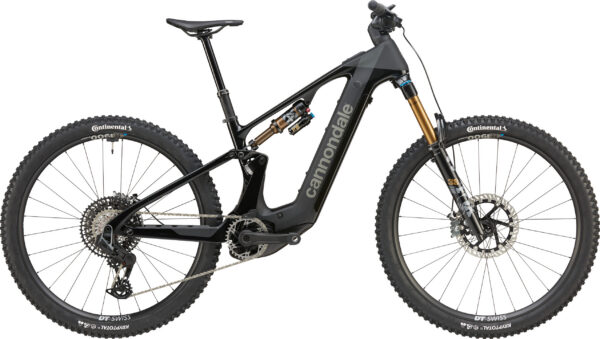 Celoodpružené elektrokolo Cannondale Moterra Carbon 1 - Matte Black Velikost: XL