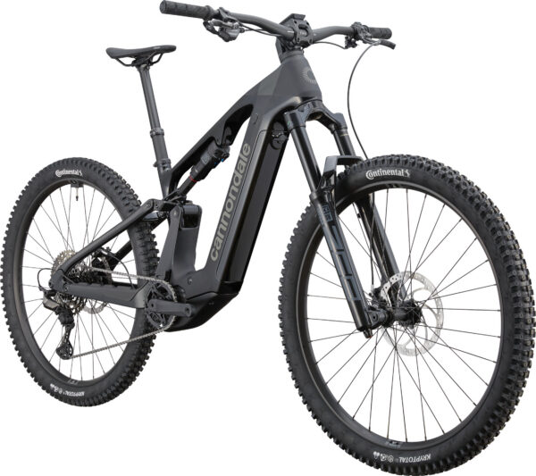 Celoodpružené elektrokolo Cannondale Moterra Carbon 2 - Matte Black Velikost: XL