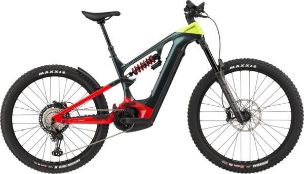 Celoodpružené elektrokolo Cannondale Moterra Neo Carbon LT 1 Bosch - Gunmetal Green Velikost: L