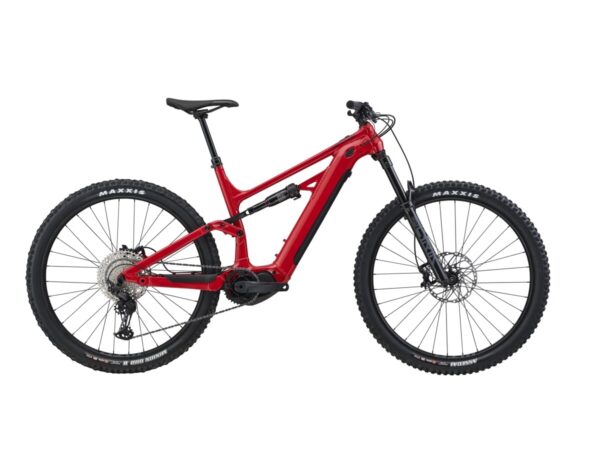 Celoodpružené elektrokolo Cannondale Moterra Neo S1 Shimano - Rally Red Velikost: XL