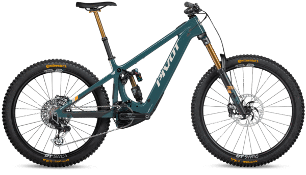 Celoodpružené elektrokolo Pivot Shuttle LT Team XX Eagle Transmission Barva: Willow Green