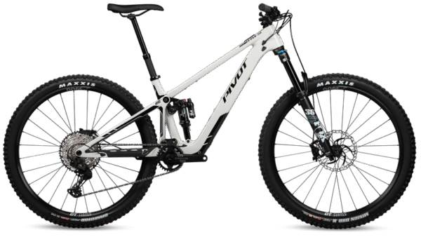 Celoodpružené elektrokolo Pivot Shuttle SL Ride SLX/XT Barva: Aspen White