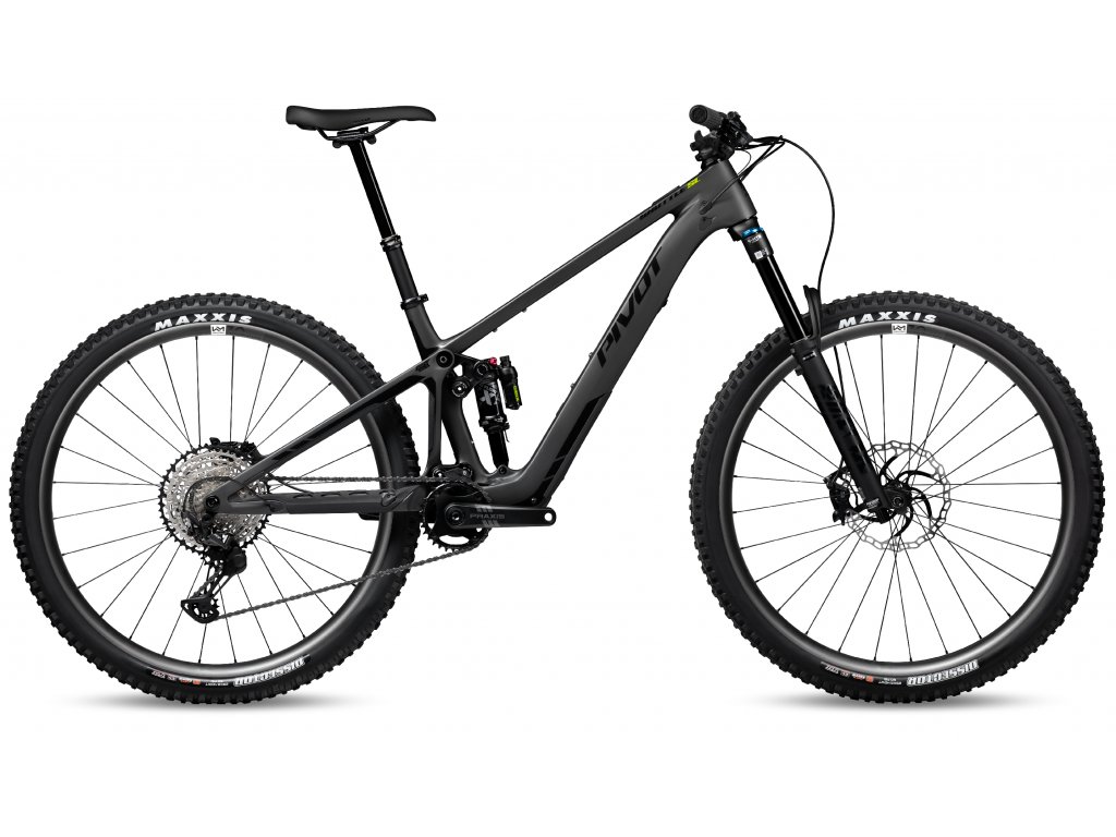 Celoodpružené elektrokolo Pivot Shuttle SL Ride SLX/XT Barva: Black Lime