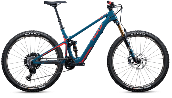Celoodpružené elektrokolo Pivot Shuttle SL Team XTR WC Barva: Blue Denim