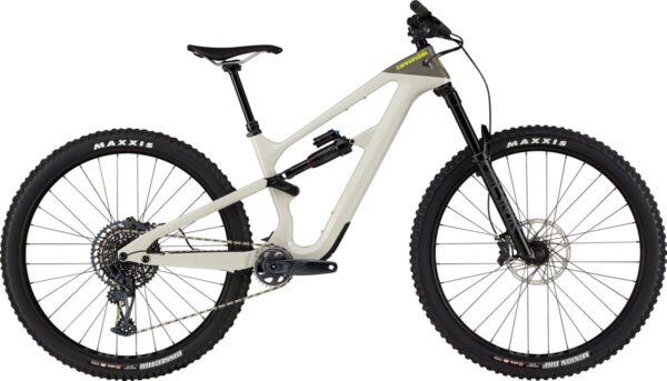 Celoodpružené kolo Cannondale Habit Carbon LT 1 - Chalk Velikost: L